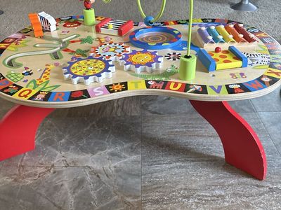 MONTESSORI WOODEN BUSY DESK