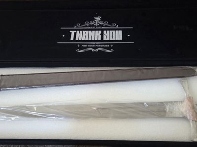 Two Handed Medieval Long Sword - Invictus Blades/mini.katana - Leather Wrap