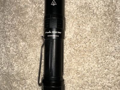 Fenix PD36 TAC Tactical Flashlight LED 3000 Lumens Black