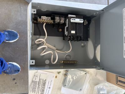 50 Amp G240-Volts Double Pole Ground Fault Breaker