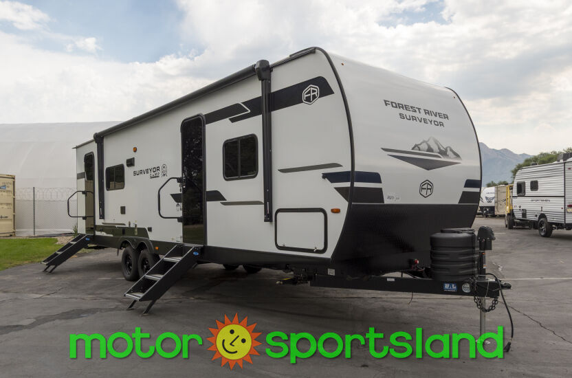 2026 Forest River Surveyor 27CAMP U-Shaped Dinette Outdoor Kitchen