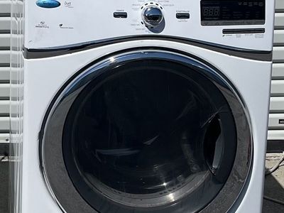 Whirlpool Duet Gas Dryer With Wrinkle Control And Steam-Free Local Delivery.