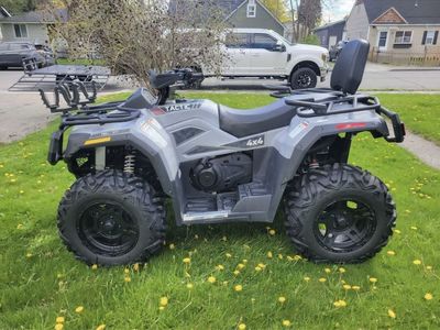 2022 Hisun Tactic EFI with plow and trailer package