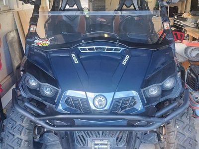 Can-Am Commander 1000 Side-by-Side UTV - Dark Blue, Powerful Off-Road Utility Vehicle