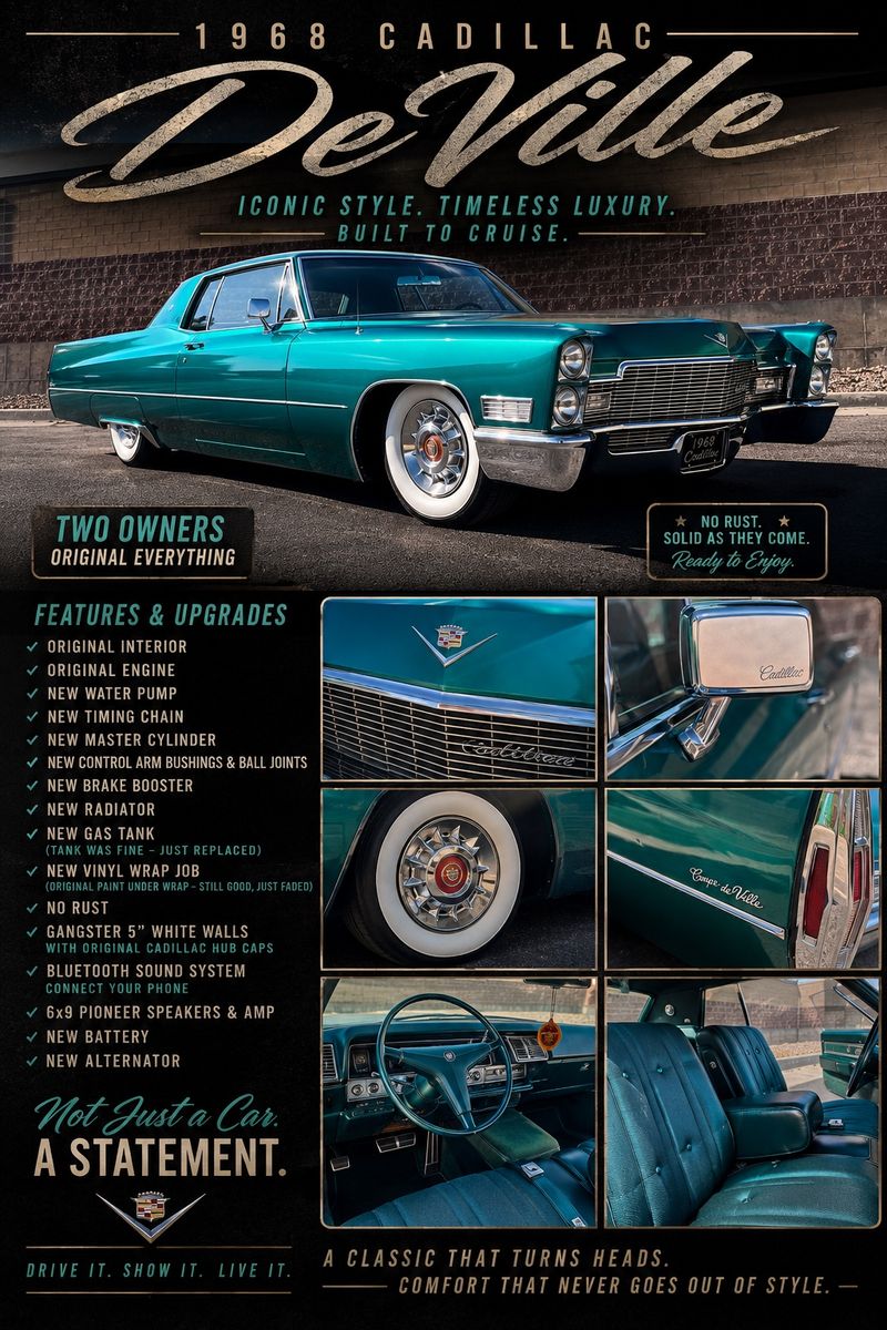 1968 Cadillac DeVille Deville