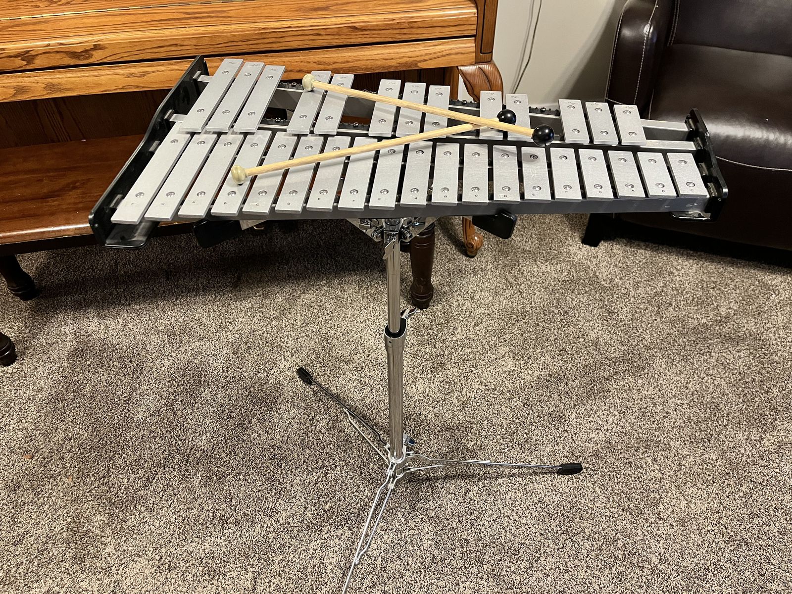 Yamaha Bell Kit (Xylophone) Plus Practice Pad