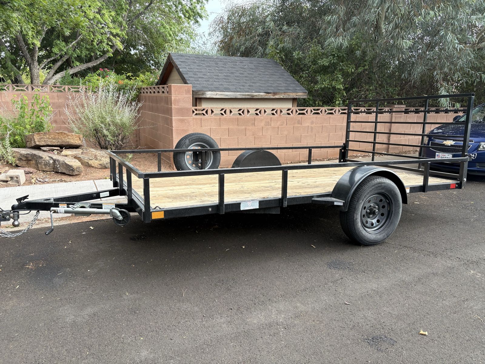 2025 Titan 7x12 Utility Trailer