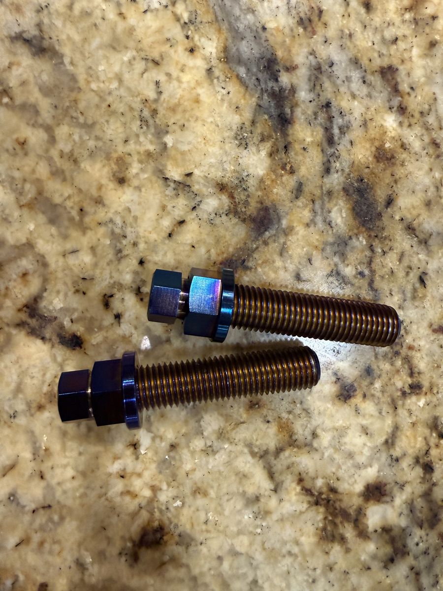 Tusk Titanium Axle adjustor bolts