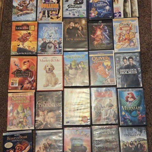 38 DVDs
