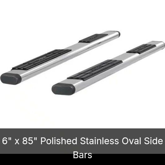 Universal Side Rails 6" x 85" (NEW)