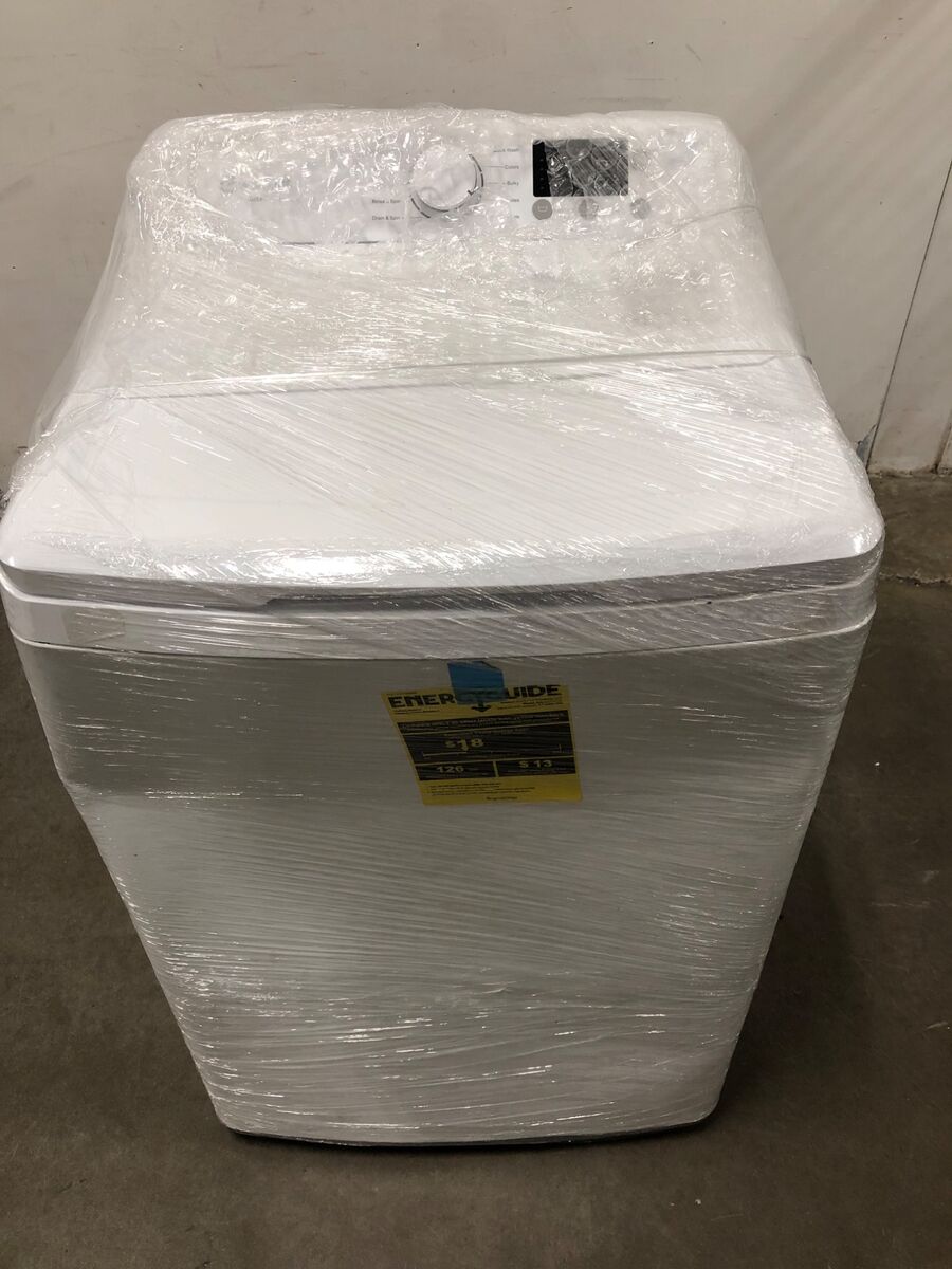 Element 3.7 cu. ft. Top Load Washer with Agitator – White