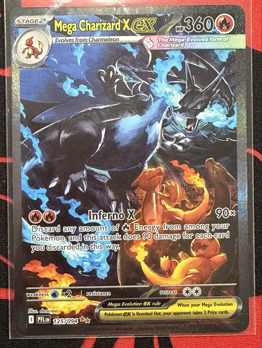 Mega Charizard X EX 125/094