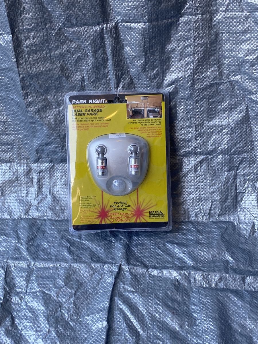 Maxsa Park Right Dual Garage Park Laser Parking Aid – New Sealed