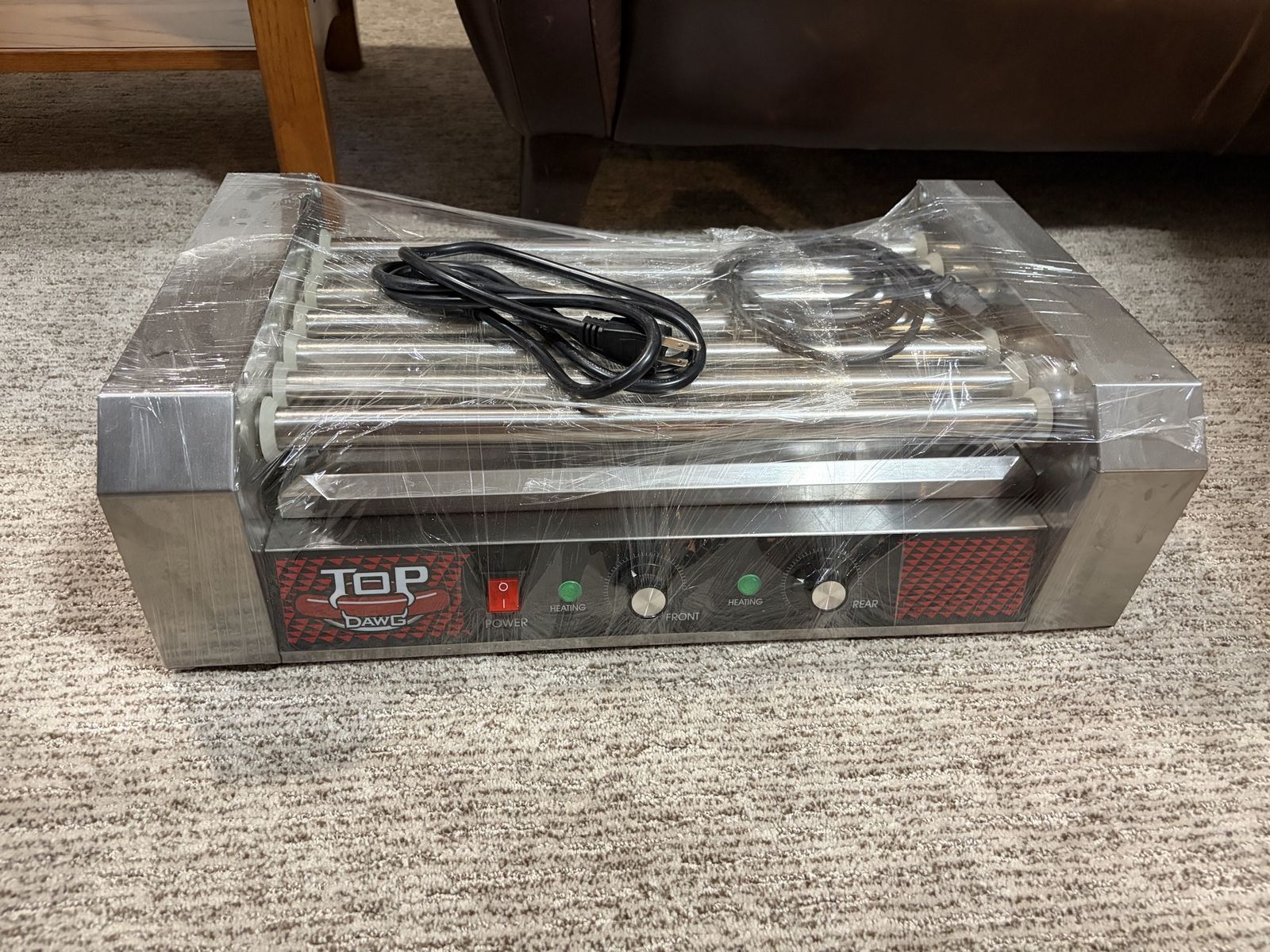 Top Dawg Commercial Hot Dog Roller Grill – Like New