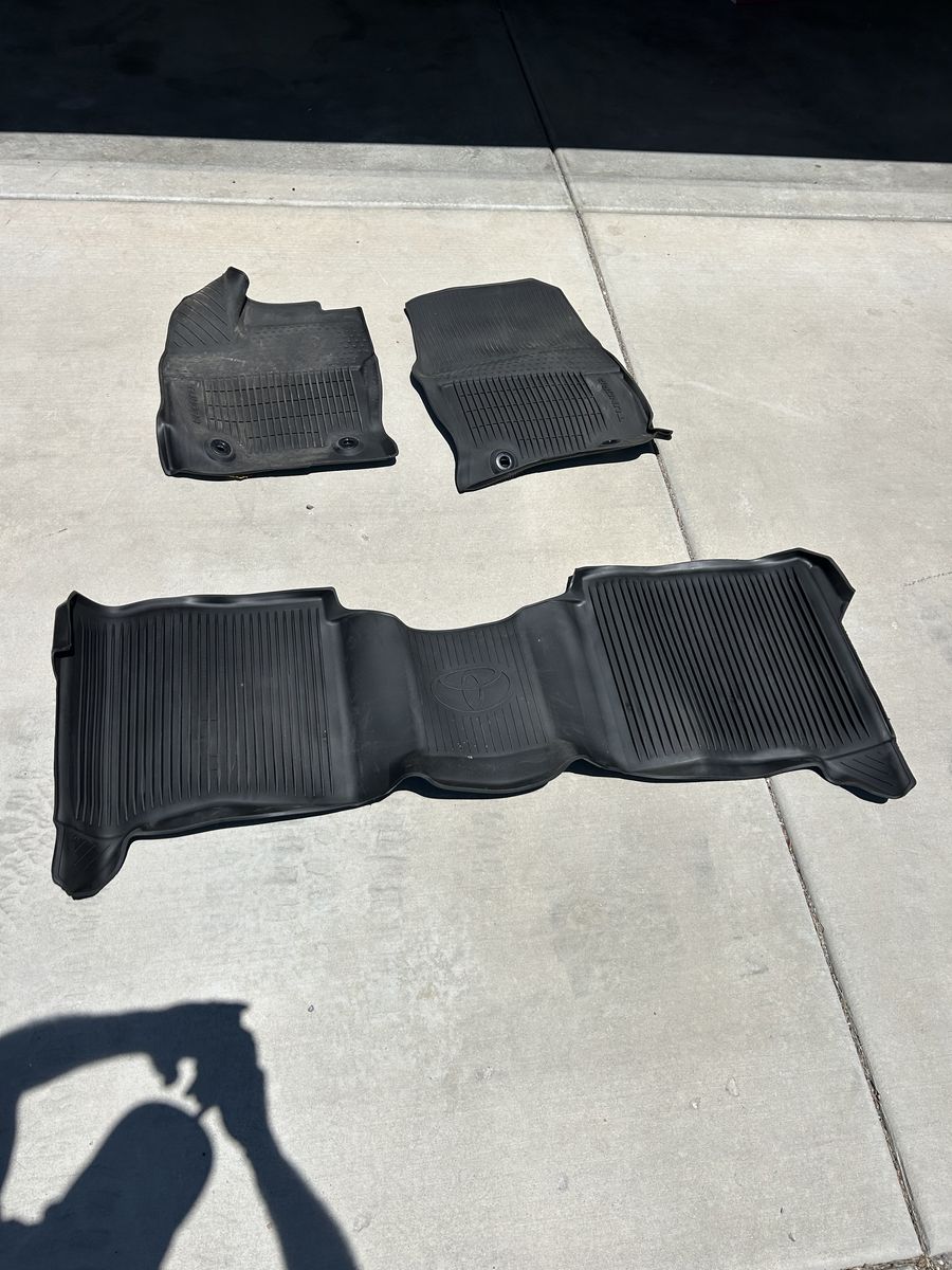 2024 Toyota Tundra Off-road package floor mats