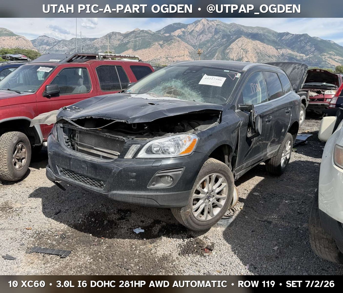 2010 Volvo XC60 Parts - UTPAP Ogden