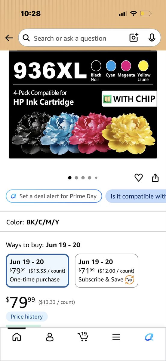 Hp Ink Catrige