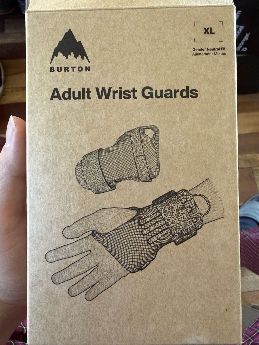 Burton Adult Wrist Guards XL — Brand New in Box