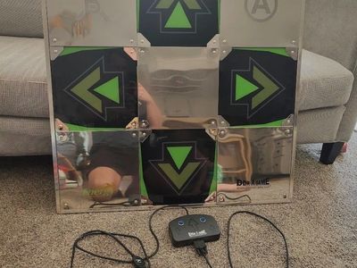 Energy Dance Dance Revolution Metal Dance Pad with Controller