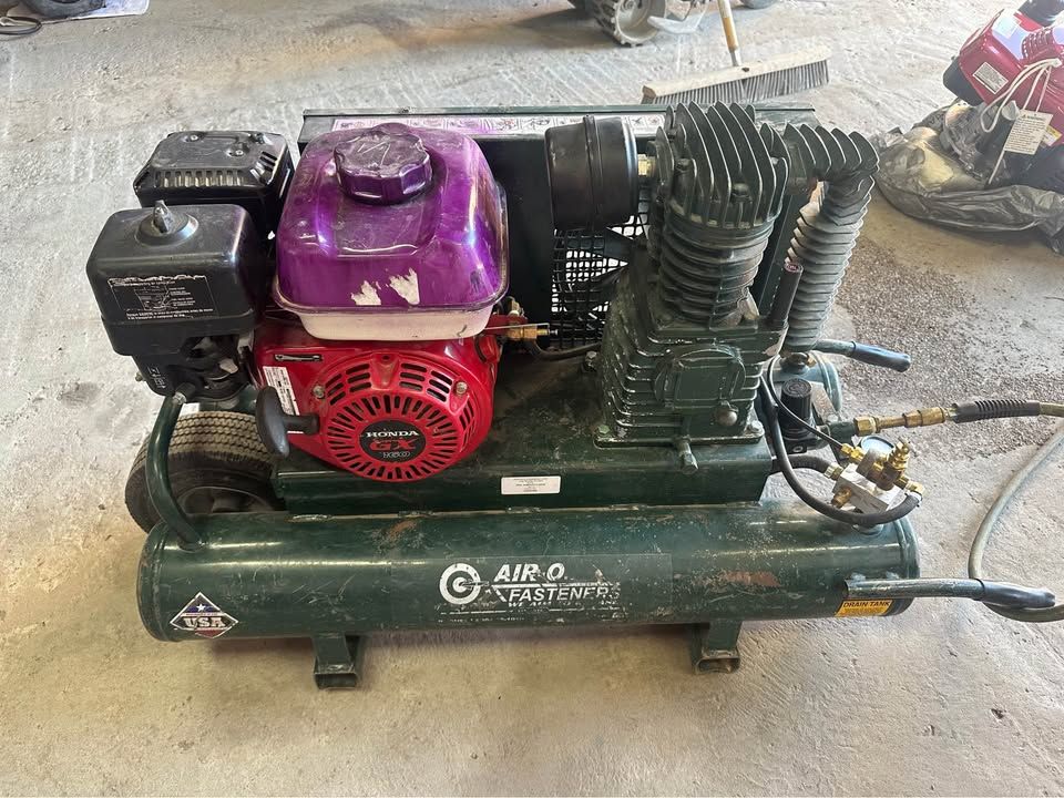 ROLAIR 4090HK17 5.5HP Gas Powered Wheeled Air Compressor