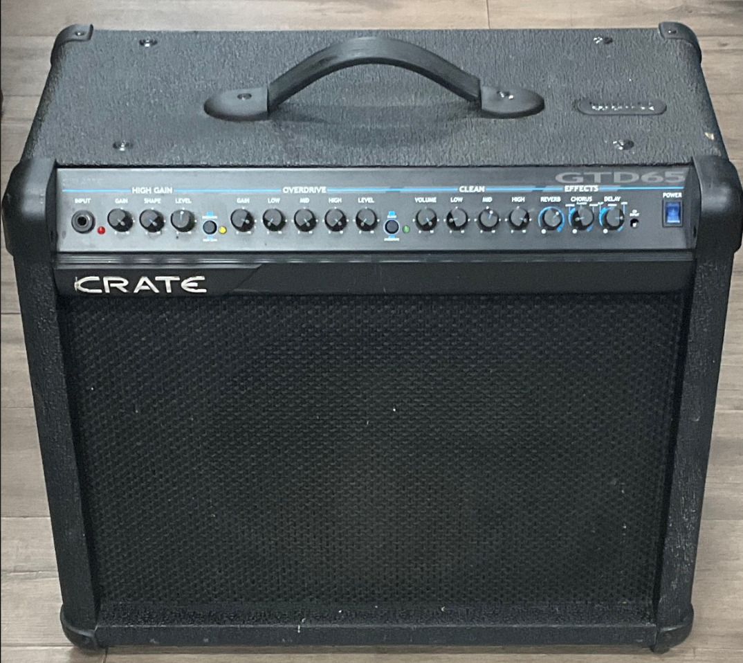 Crate Gtd65 Guitar Amplifier