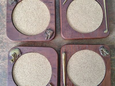 Sport themed coasters