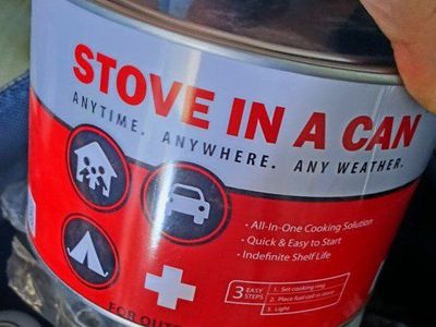 Stove in a Can All-In-One Emergency Camping Stove