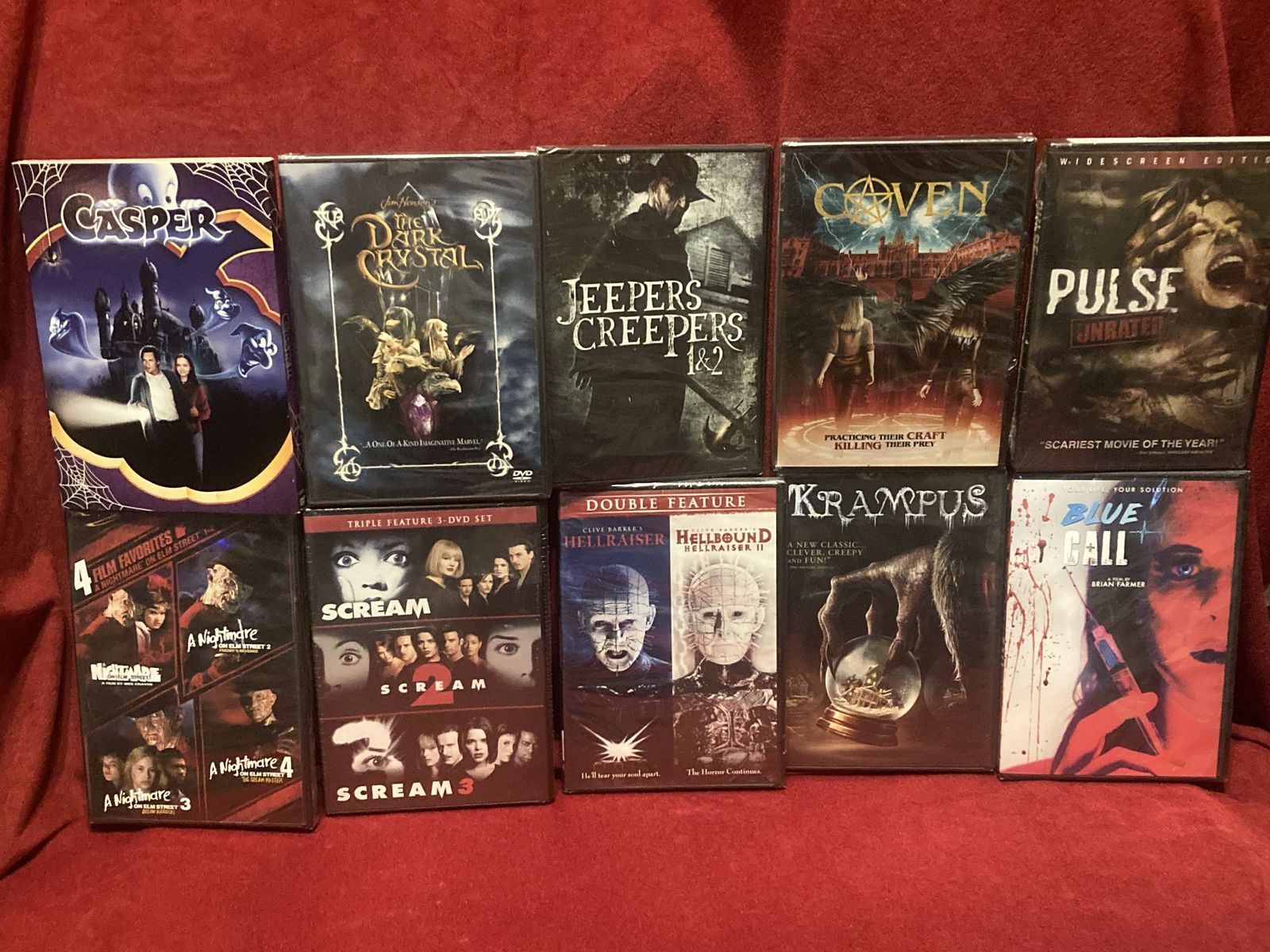 DVD Horror Sci Fi Fantasy Adventure All New 10 Dollars Each 