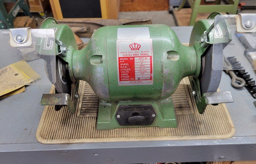 King 6 inch Bench Grinder 1/2 HP