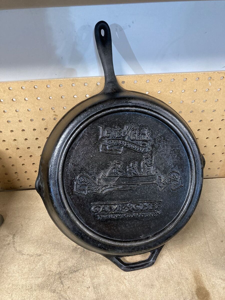 Camp Chef cast iron skillet