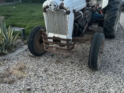 1957 Ford Tractor 800 With Tiller