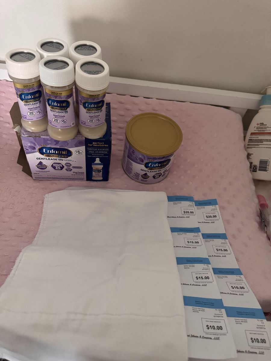 Baby formula & coupons