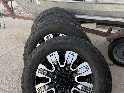Set of 4 OEM GMC Denali 20” Wheels & Goodyear Tires