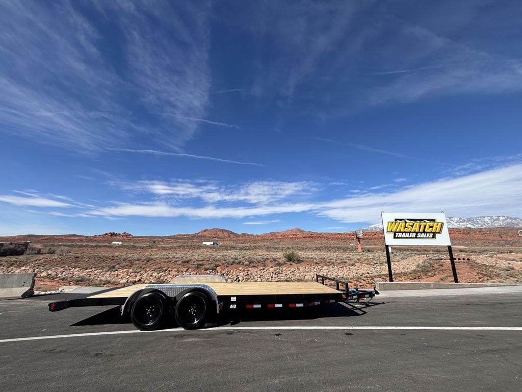 2026 PJ Trailers 7 X 18 7K 5'' Channel Flat Bed Ca