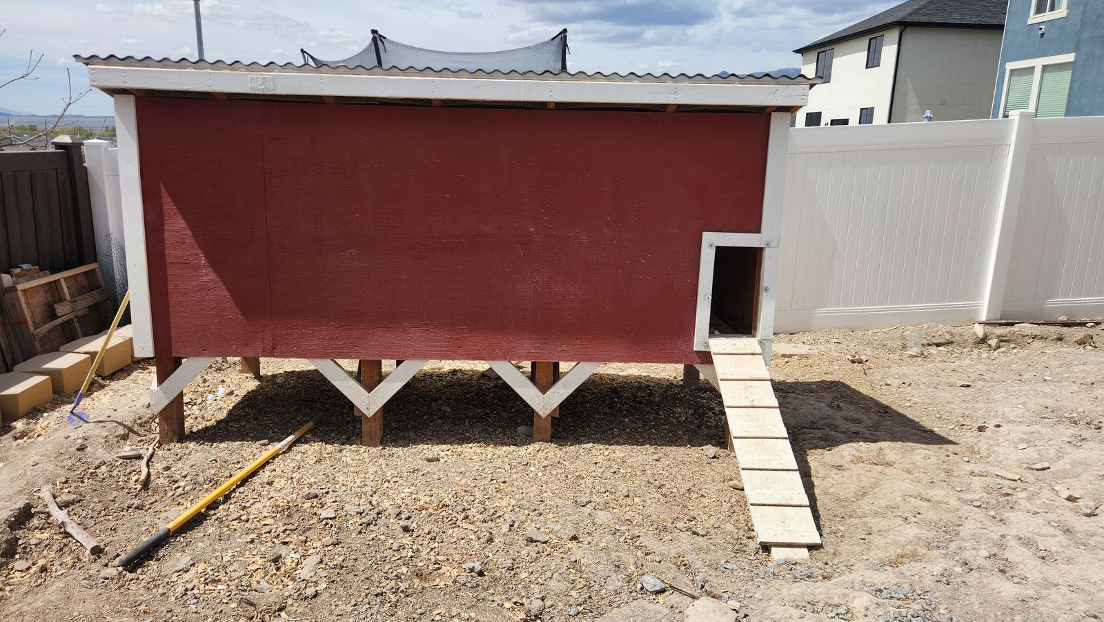 Amazing custom built chicken coop
