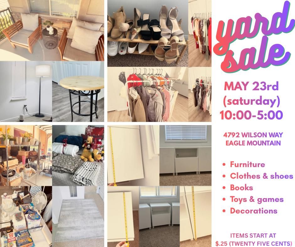 YARD SALE