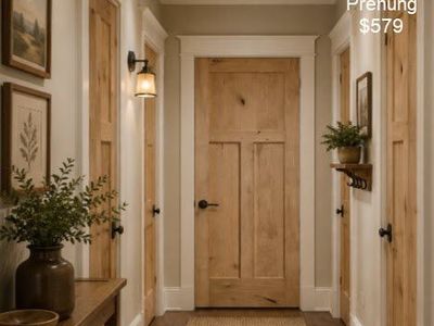 Interior Prehung Knotty Alder Craftsman Doors