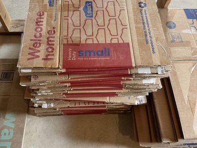 Used moving boxes
