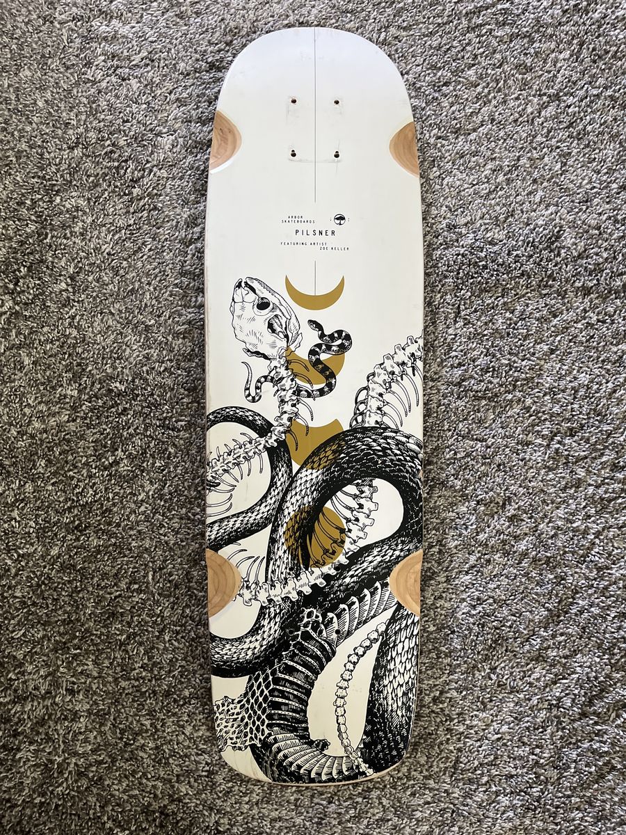 Arbor Pilsner Bamboo collection skate deck