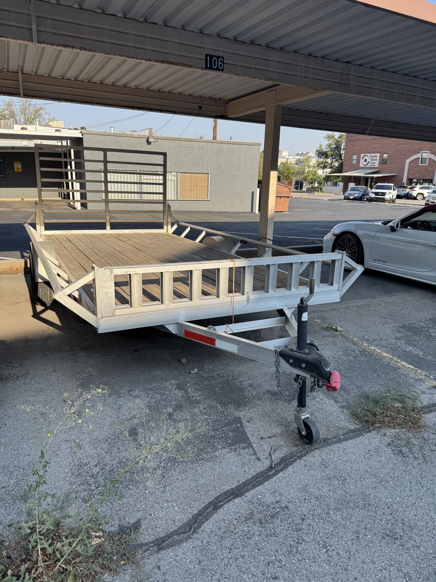 Baughman 7x14’ aluminum ATV trailer 