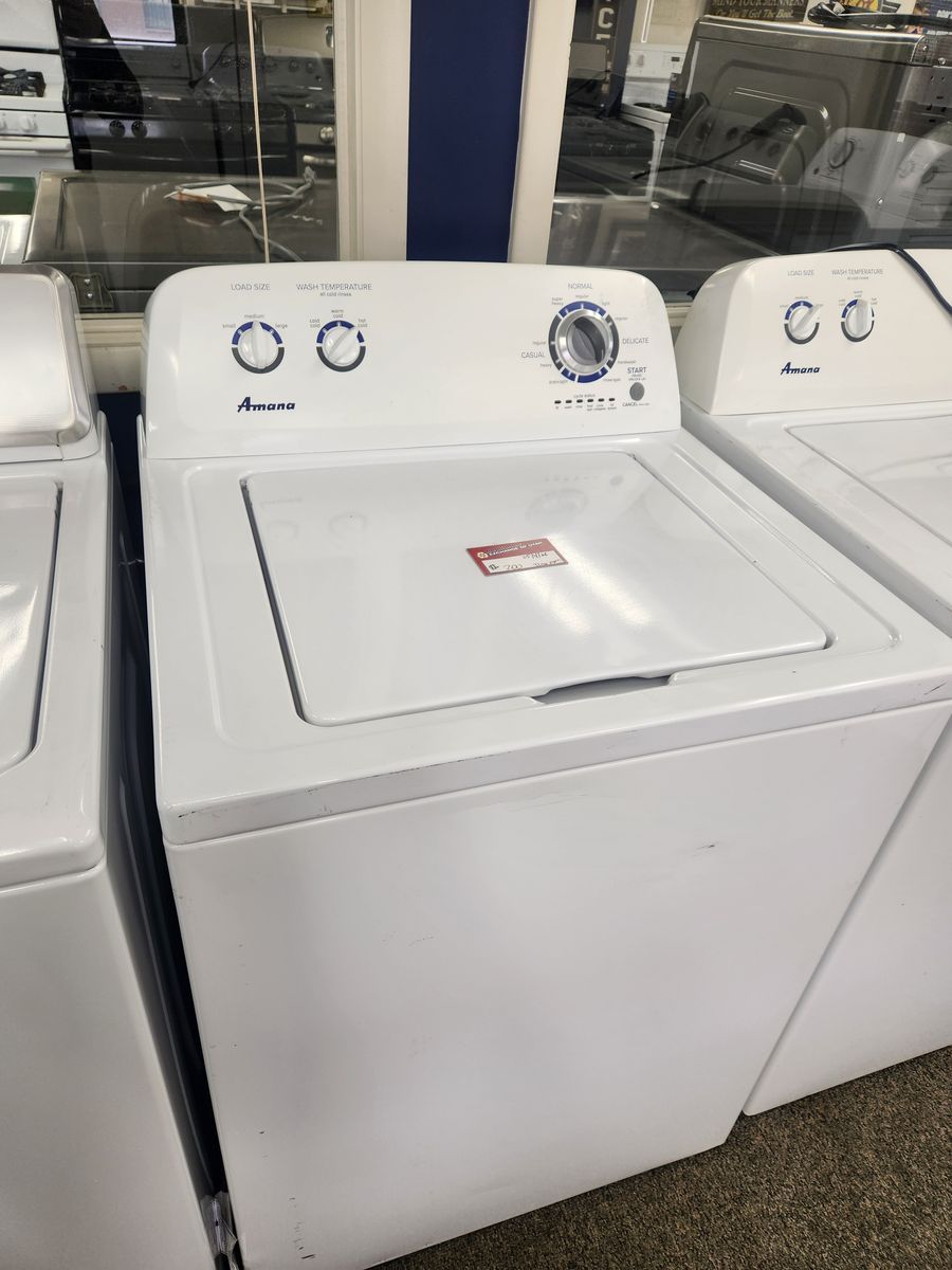 AMANA TOPLOAD WASHER! W-WARRANTY