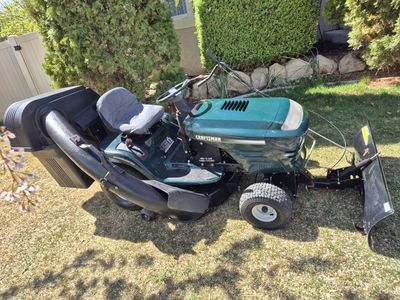 Craftsman Riding Mower with extras