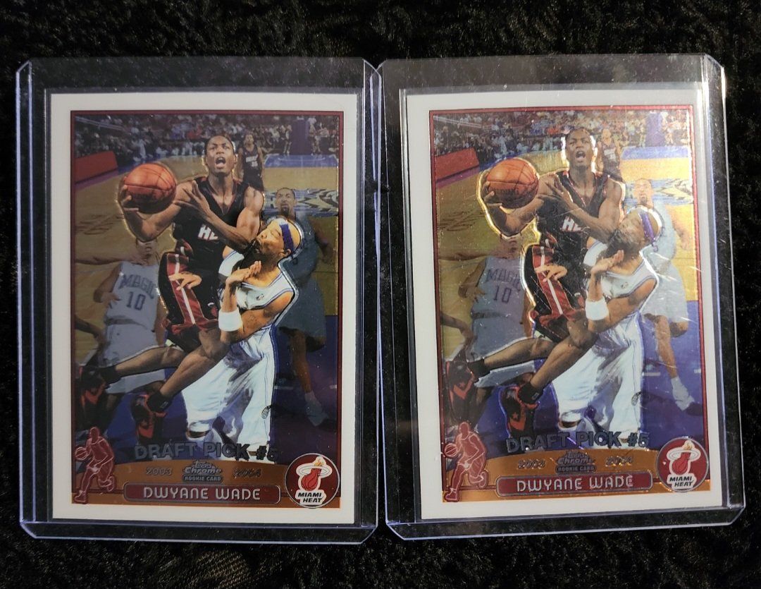Dwyane Wade Rookie cards 