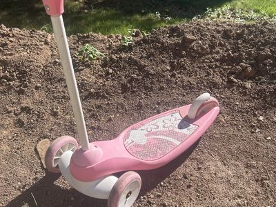 pink scooter