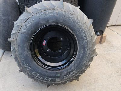 Sand Blaster 26-12 paddle tires and smoothies.