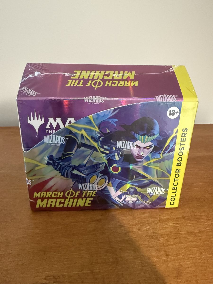 New Sealed MTG March of the Machine Collector Booster Box Magic the Gathering
