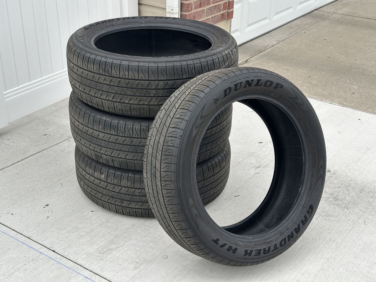 265/50r22 Dunlop Grandtrek H/T31 Tires EVEN WEAR 65%+ Lexus GX550 GX LX Toyota Sequoia Tundra 22"