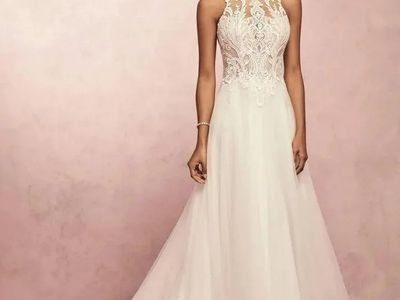 Rebecca Ingram 'Pamela' A-Line Wedding Dress - Size 6