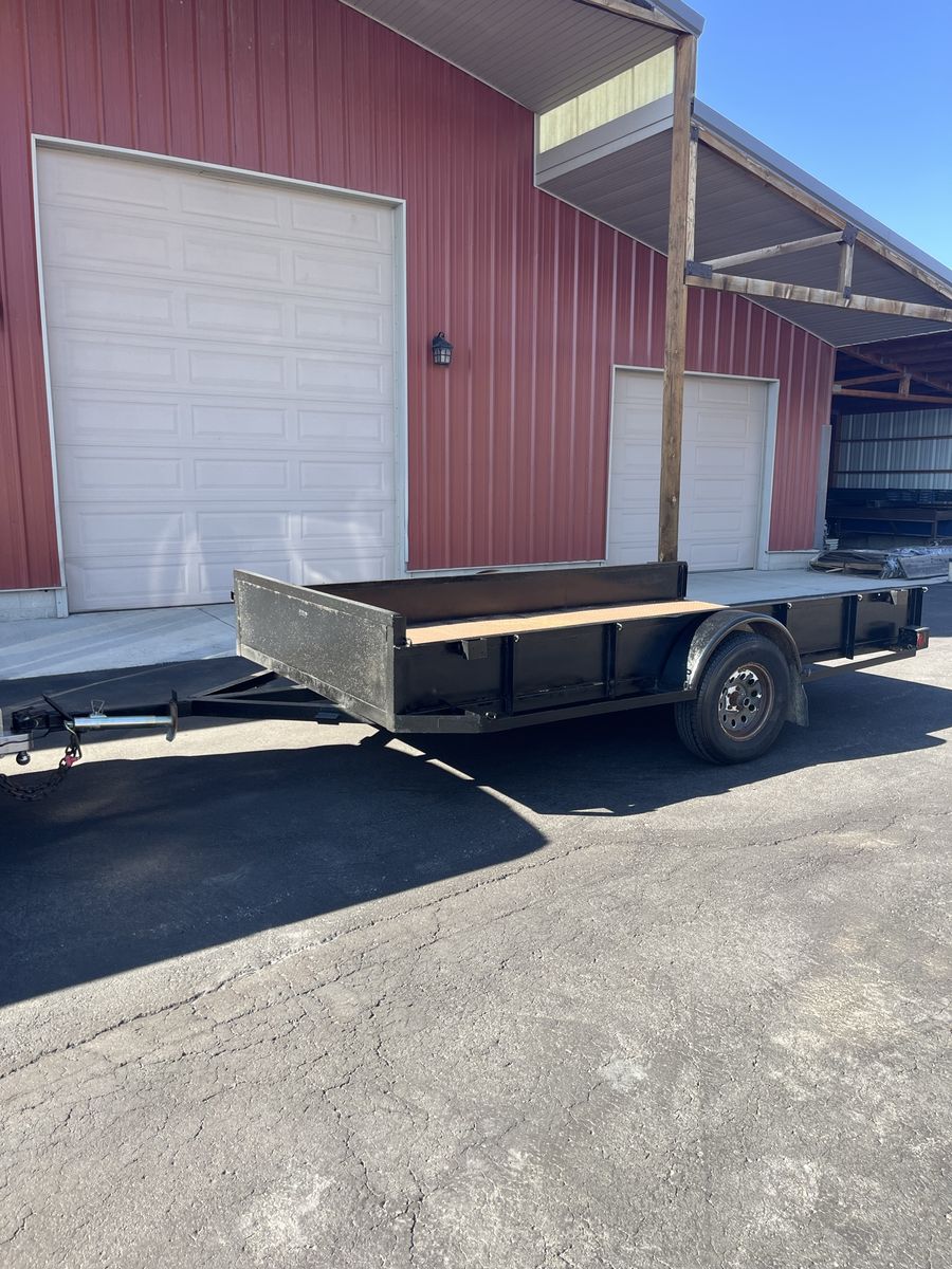 12 Ft Utility Trailer. 