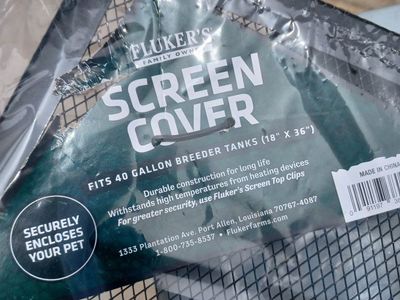 40 gallon habitat metal screen cover